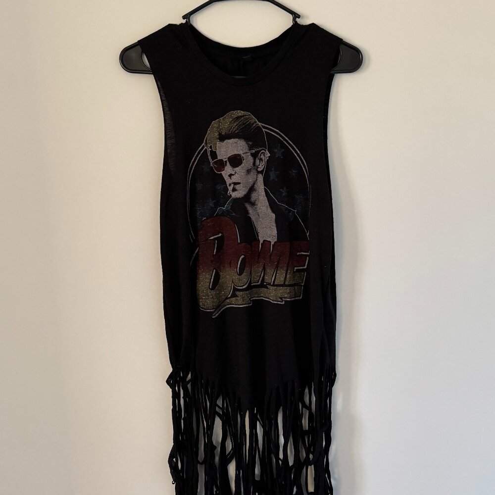 And Finally David Bowie Fringe Muscle Shirt